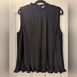 Elegant Black Sleeveless Top